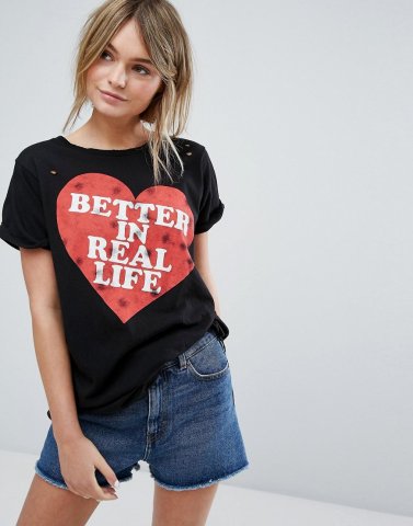 Wildfox Better in Real Life T-shirt