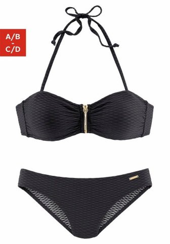 NU 20% KORTING: BRUNO BANANI bandeaubikini (2-delig)