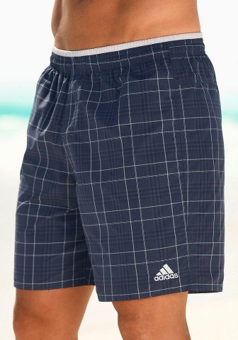 NU 20% KORTING: ADIDAS PERFORMANCE Zwemshort in ruitdessin