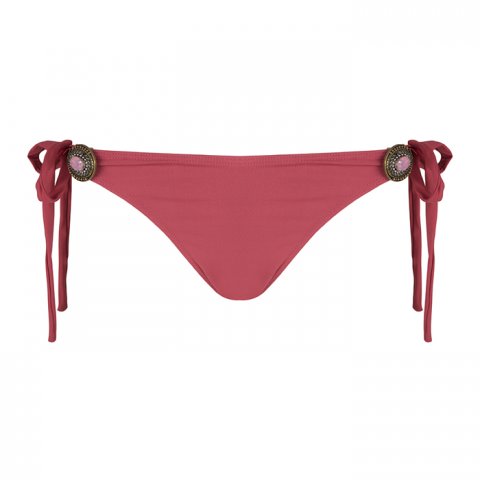 Boho bikini broekje Brazilian Burgundy