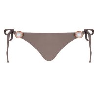 Boho bikini broekje Brazilian Taupe