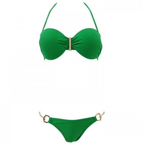 Bandeau Bikini St.Tropez Green