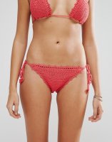 Bikini Lab Handmade Crochet Tie Side Bikini Bottom