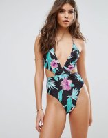 Motel Paradise Print Swimsuit