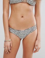 Billabong Reversible Animal And Geo Print Bikini Bottom