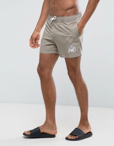 Kings Will Dream Swim Shorts In Stone