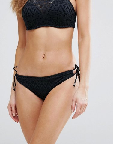 Dorina Crochet Tie Side Bikini Bottom