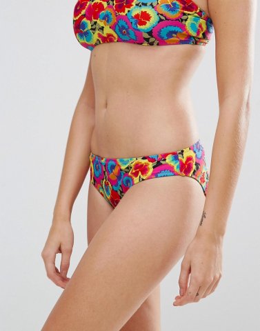 Warehouse Pansy Pop Bikini Bottom