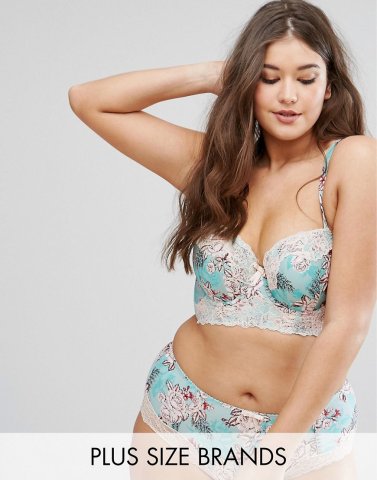 City Chic Guinevere Longline Bra