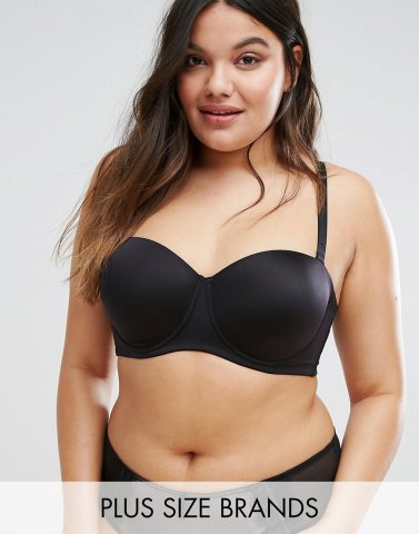 City Chic Adore Black Multi-Way Bra