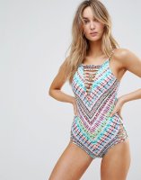 Hobie Multicolour Tie Dye Swimsuit