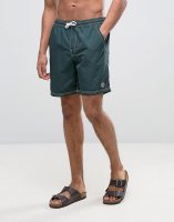 Timberland Small Logo Swim Shorts in Green