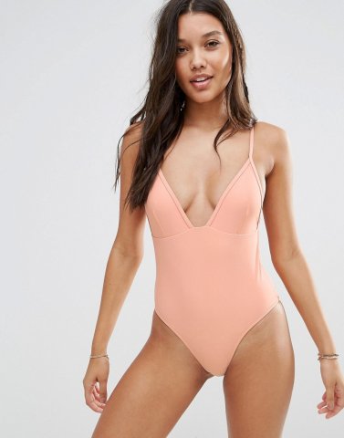 Somedays Lovin Nude Simple Swimsuit