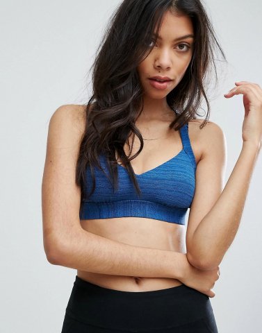 Seafolly Active Denim Crochet Bralette