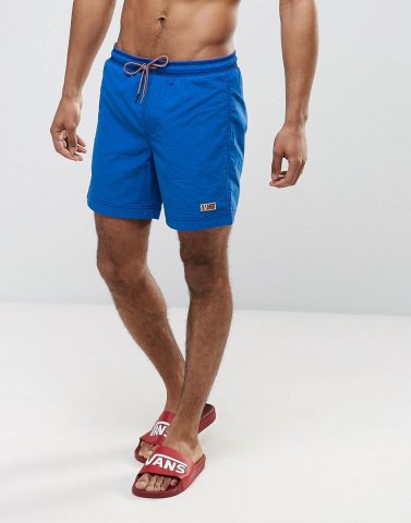 Napapijri Villa Swim Shorts Small Logo in Blue