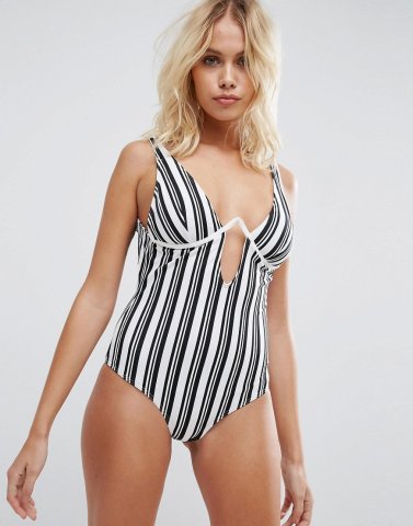 Minkpink Stripes Swimsuit