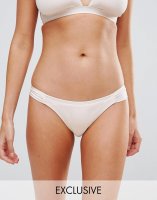 Wolf & Whistle Satin Bikini Bottom