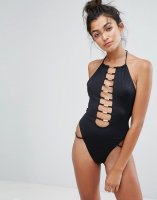 New Look Ladder Front Swimsuit