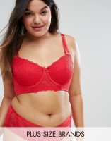 City Chic Fuller Bust C-F Cup Penelope Bra