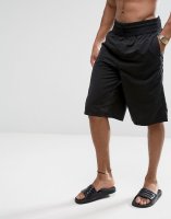 ASOS Swims Shorts With Wide Leg In Long Length