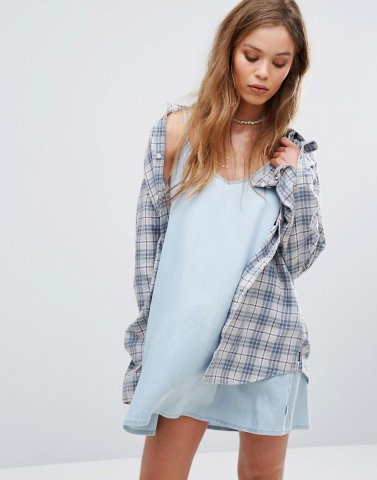 RVCA Relaxed Flannel Checked Shirt