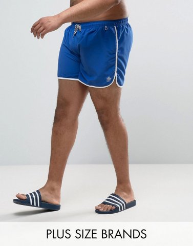 Duke PLUS Swim Shorts In Bright Blue