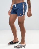 Ellesse Swim Shorts with Taping Exclusive to ASOS