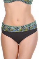 Arizona Bikini slip met plooiband