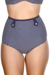 Britt Stripe Bikini tailleslip