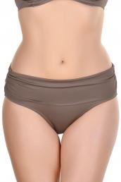 Azure Bikini slip met plooiband