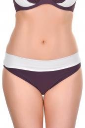 Lilleholm Bikini slip met plooiband