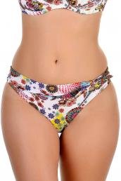 La Samarkand Bikini slip met plooiband