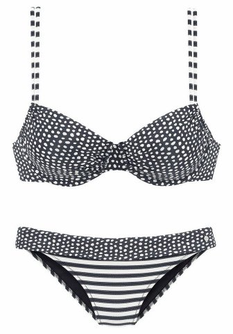 NU 20% KORTING: S.OLIVER Beugelbikini met polyamide en Elastan (2-delig)