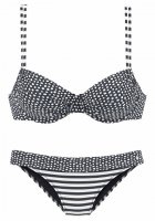 NU 20% KORTING: S.OLIVER Beugelbikini met polyamide en Elastan (2-delig)